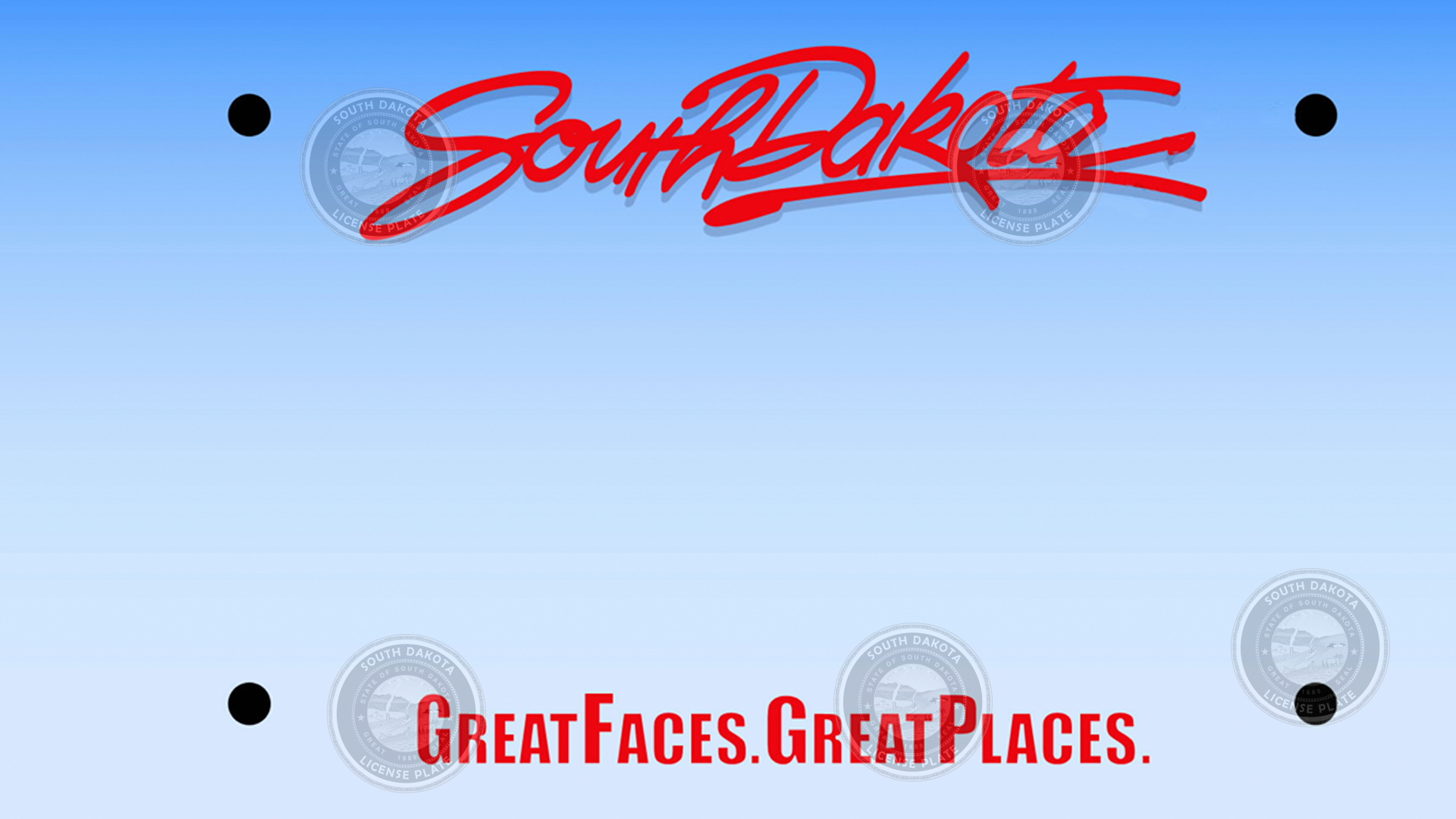Types Of License Plates In South Dakota